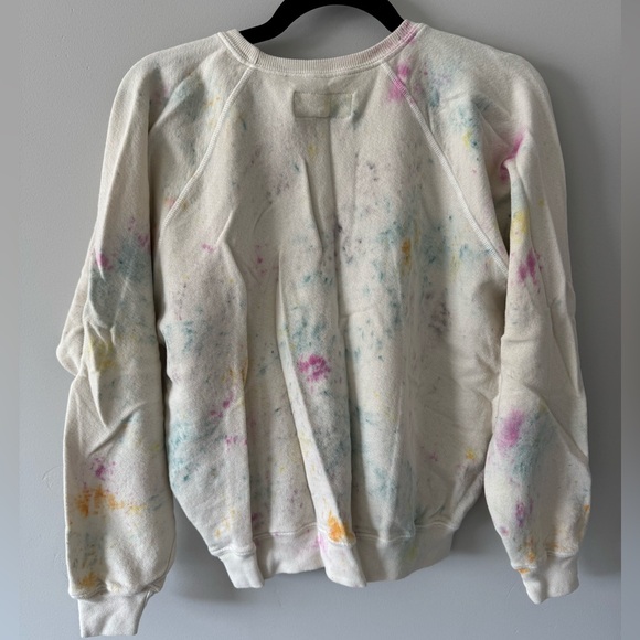 The GREAT. The Shrunken Sweatshirt in
Confetti Tie Dye - Picture 6 of 8